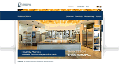 Desktop Screenshot of homapal.de